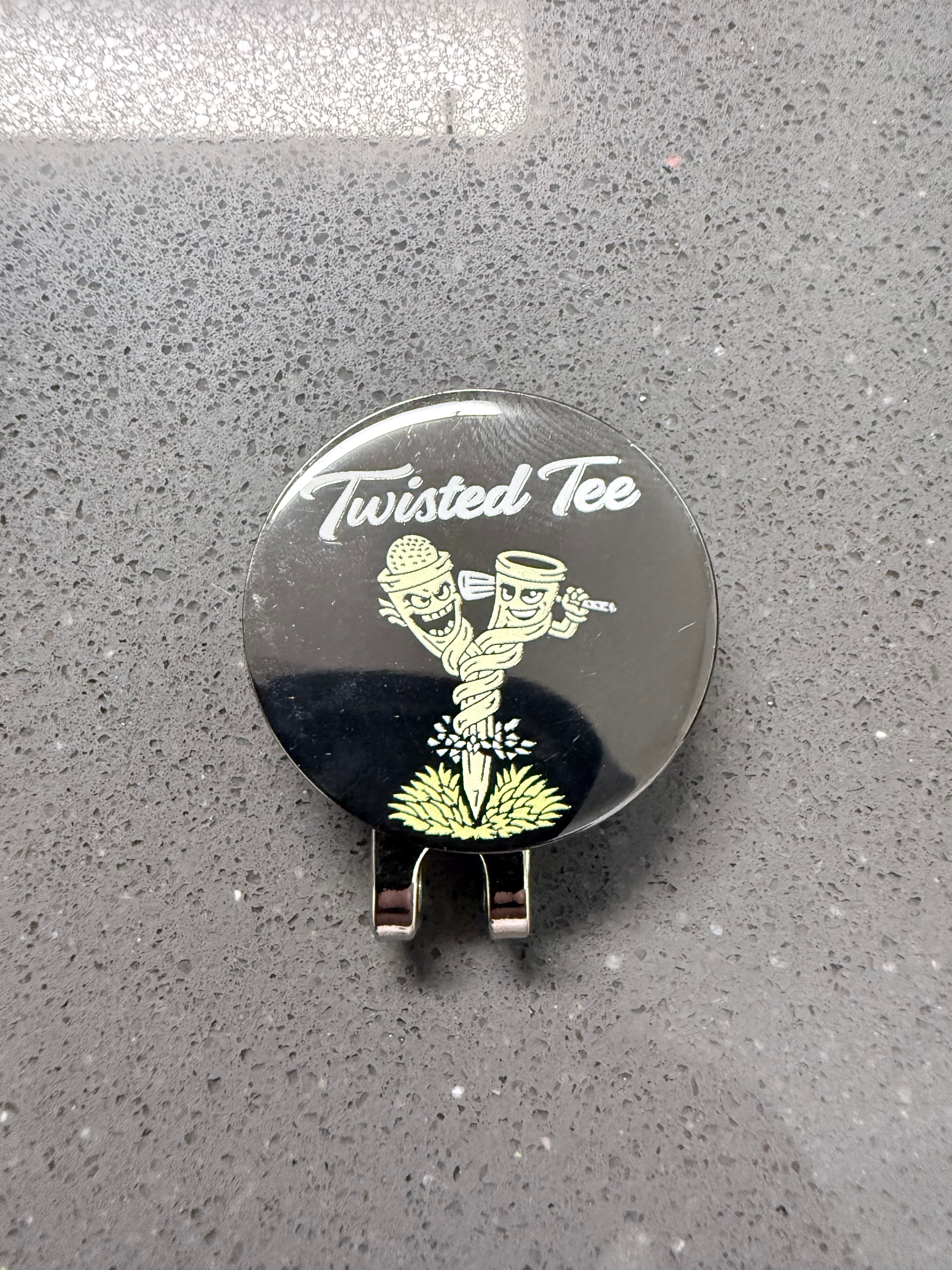 Twisted Coin (Hat Clip)